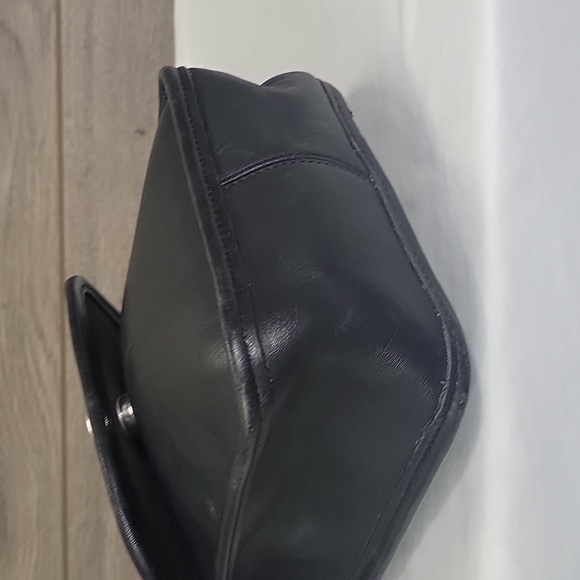 Brighton Black Leather Small Crossbody Shoulder Bag - Picture 8 of 13